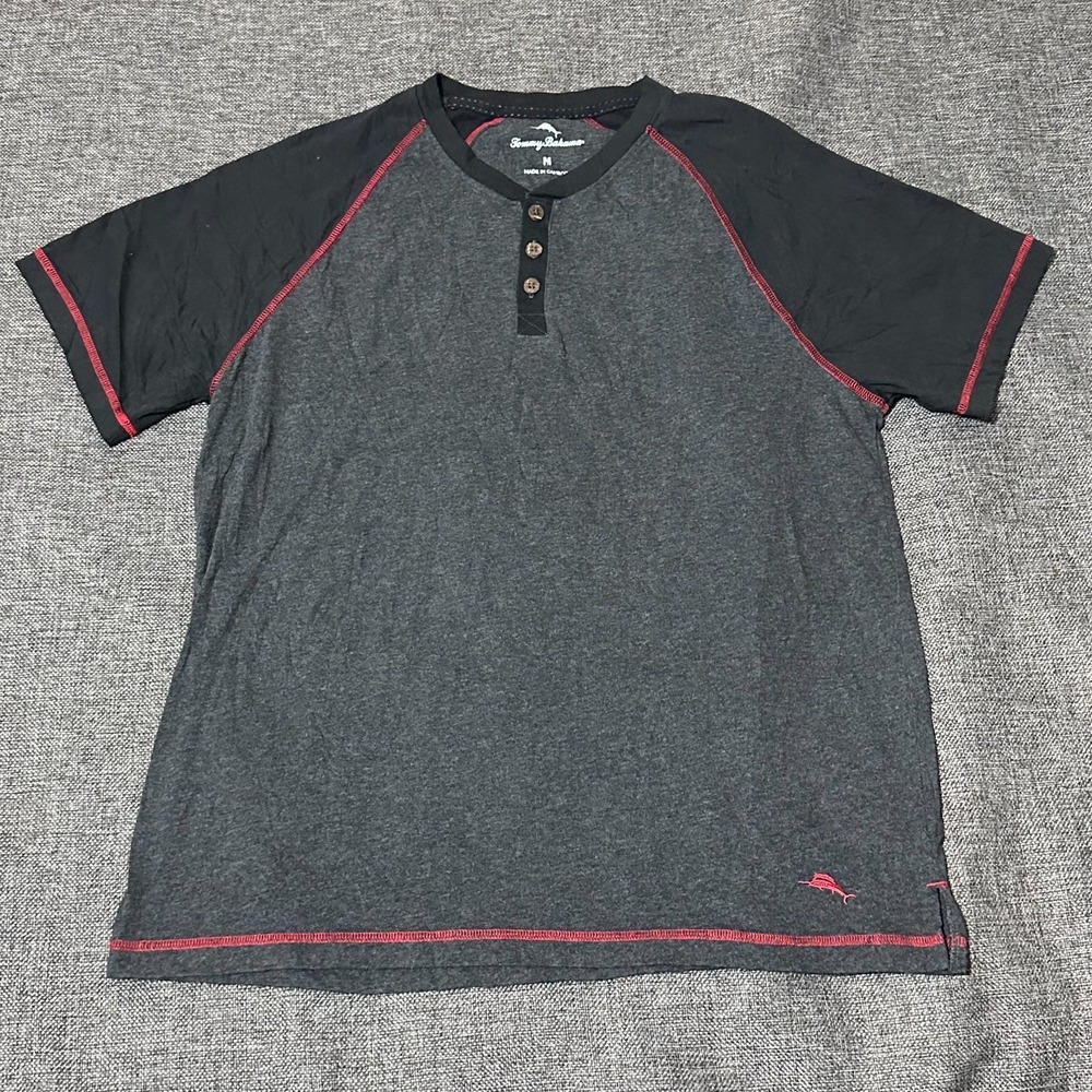 Tommy Bahama Men's M Moisture Wicking‎ Lounge Henley Shirt